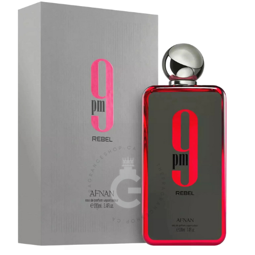 流行 Afnan Afnan - oz. Fl. 3.4 / 100ml Him For EDP Rebel 9PM 香水(男性用)